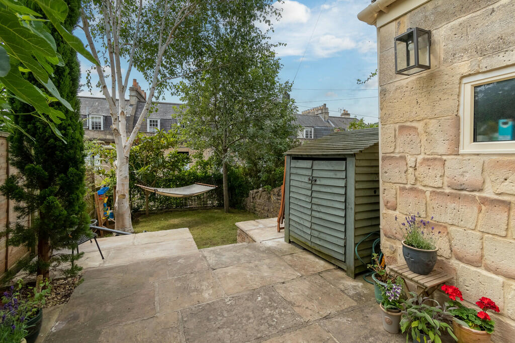 Patio and garden