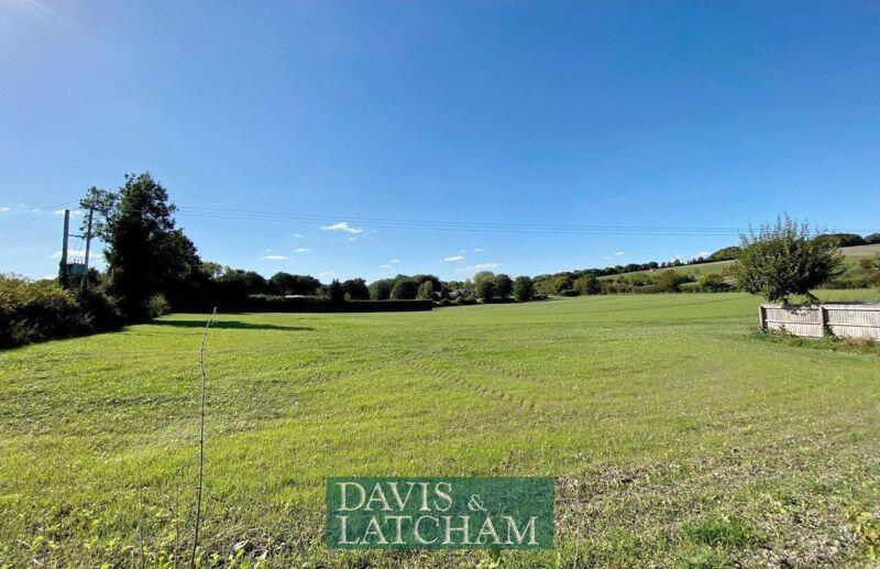 The view across the adjoining farmland