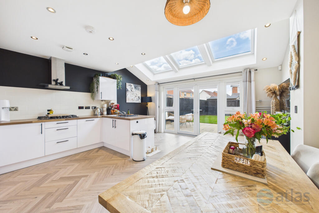 Kitchen/Dining/Living Area