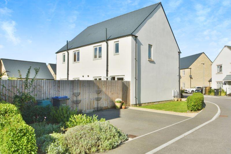 Parking and side garden