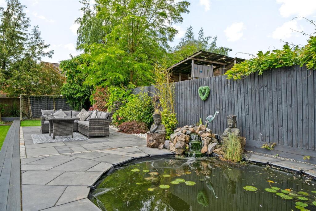 Rear garden