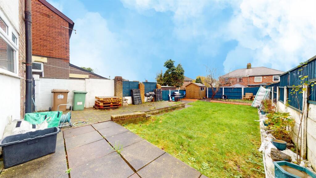 Knowsley Road Rear Garden