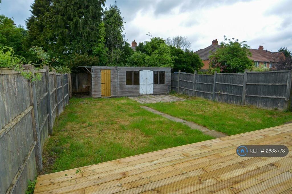 Rear Garden And Shed