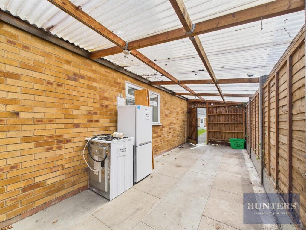 Covered Storage Area