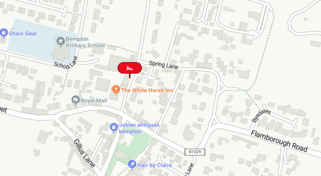 map of the area 