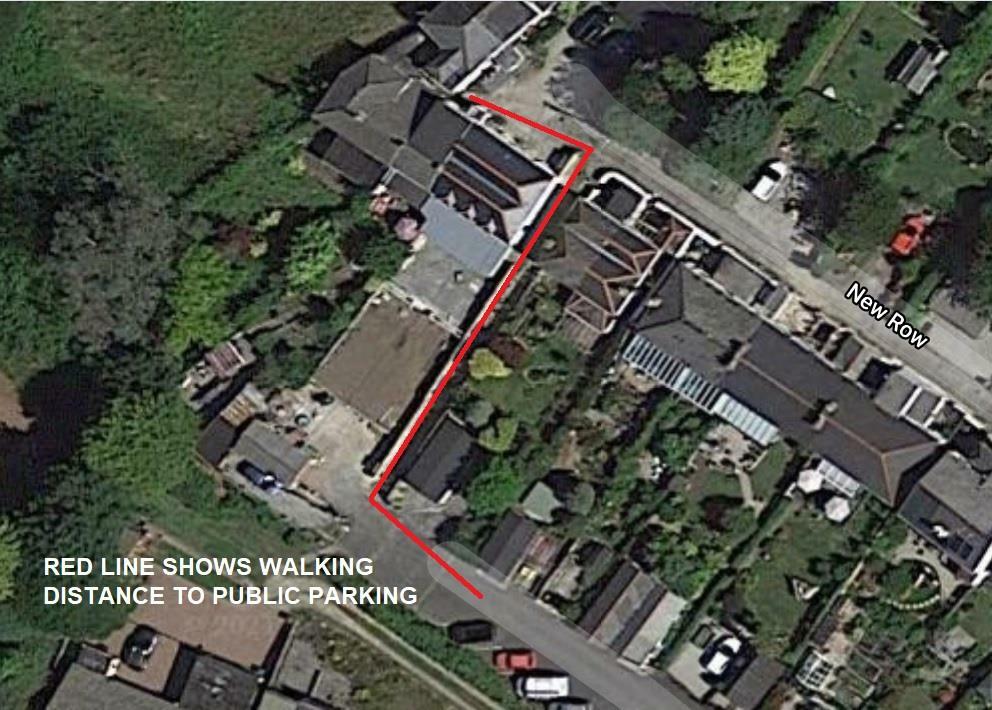 Distance to public parking