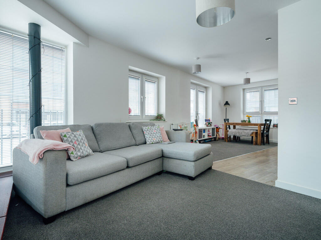 Living / Dining / Kitchen Area
