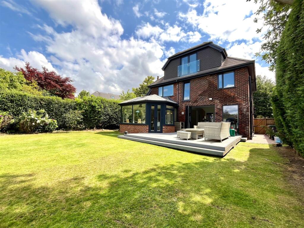 Rear of Property