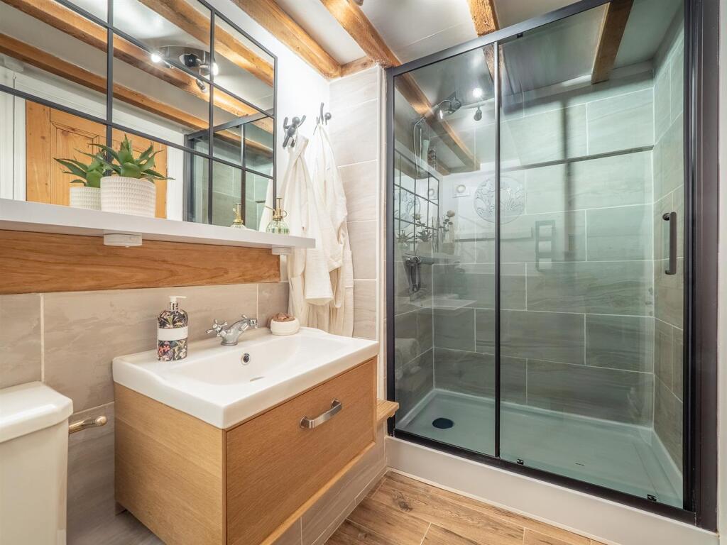 downstairs shower room