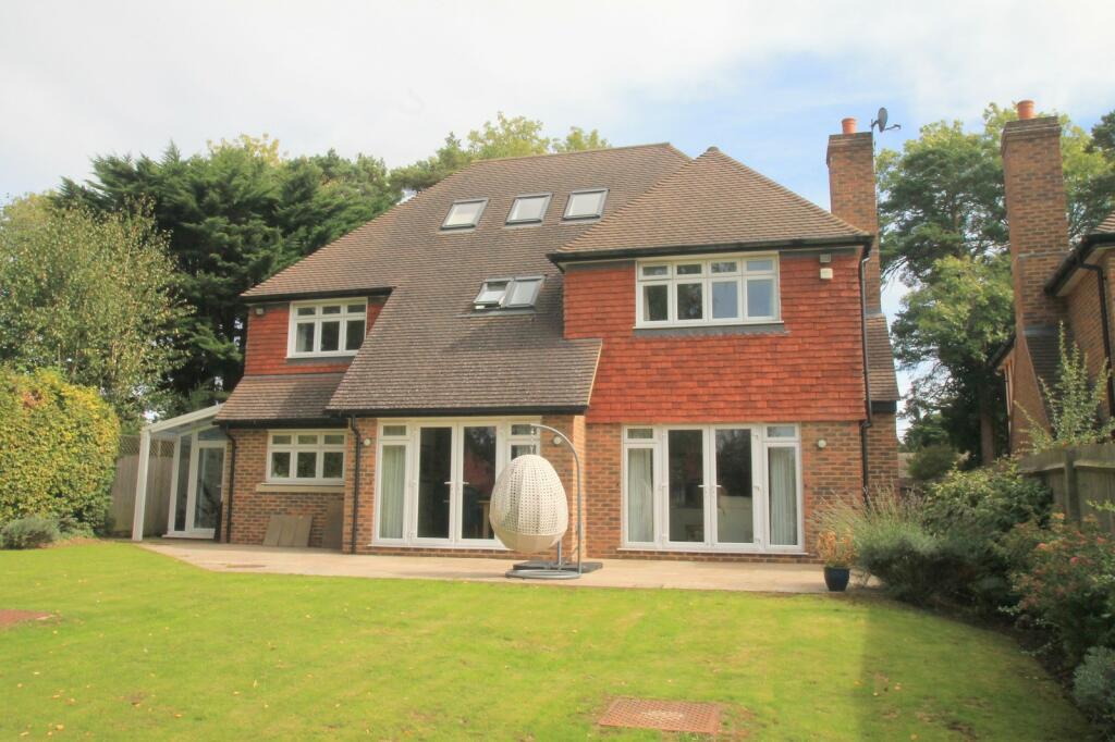 Rear of property
