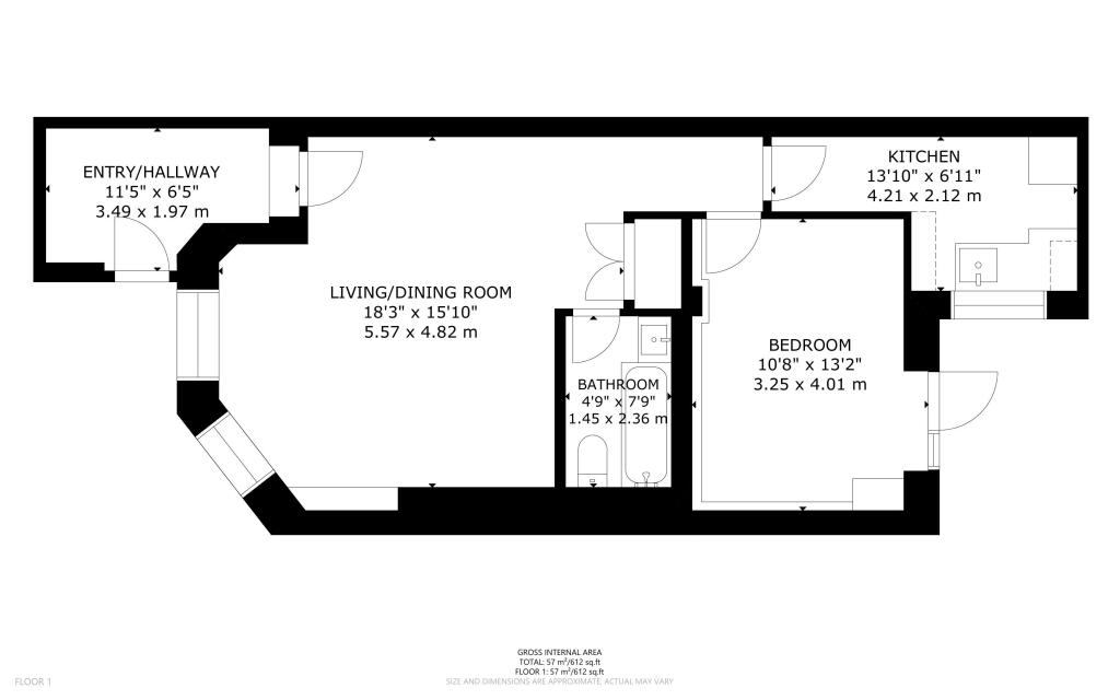 Flat A, 16 Hedgegate, Powis Terrace, Notting Hill, London, W11 1JD
