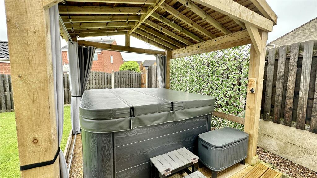 Spce For Hot Tub