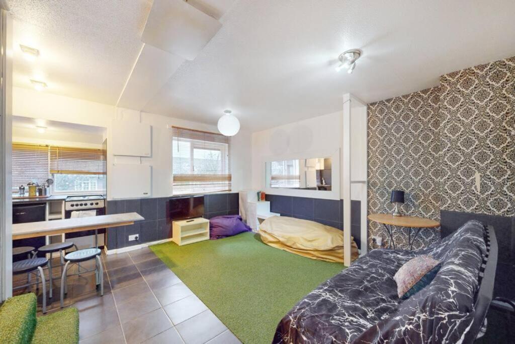 A spacious and stylish living room, perfect for...