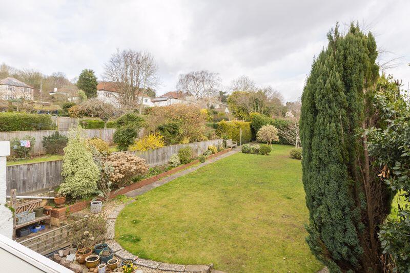 View of rear garden 