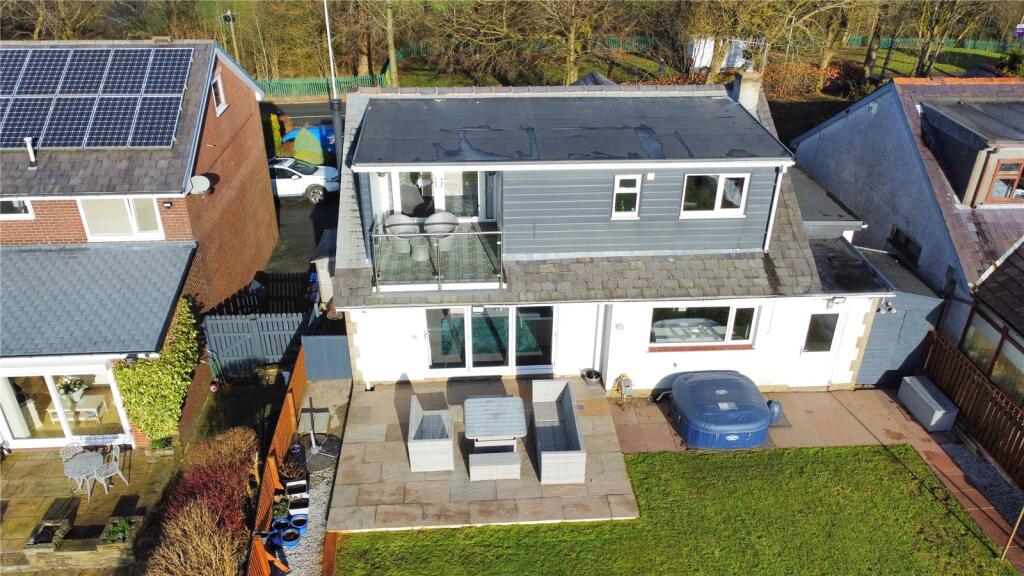 Rear Patio &amp; Balcony