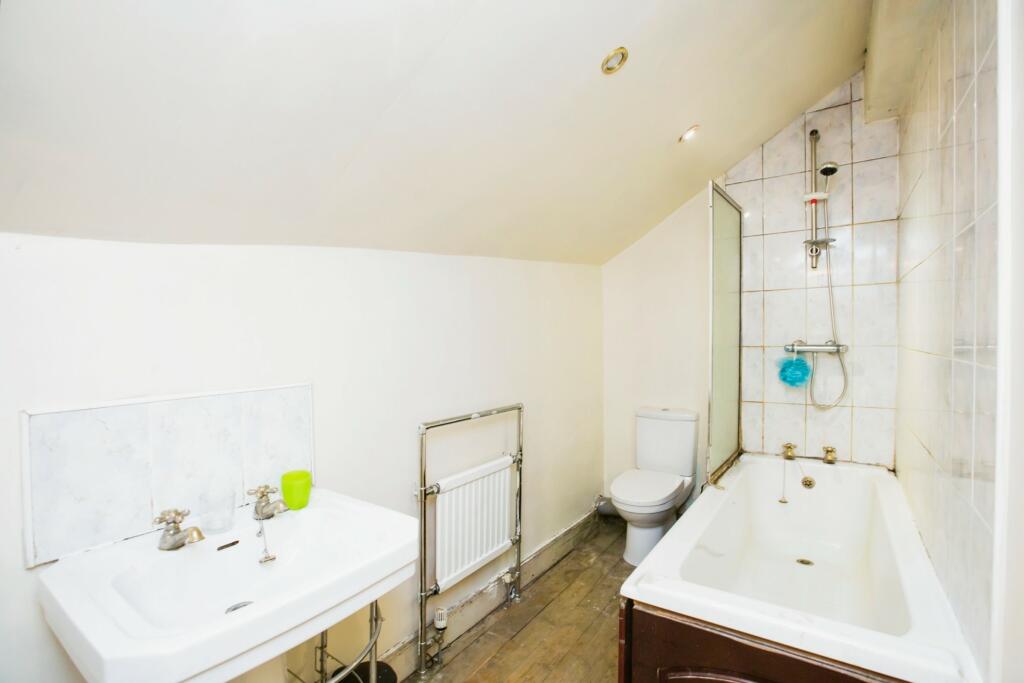 Attic bathroom