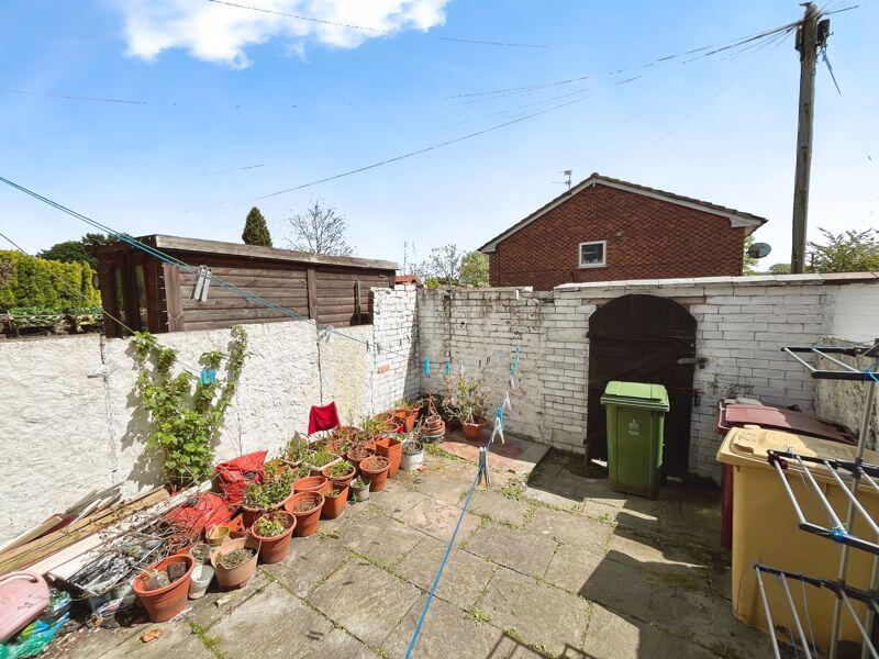 Rear garden