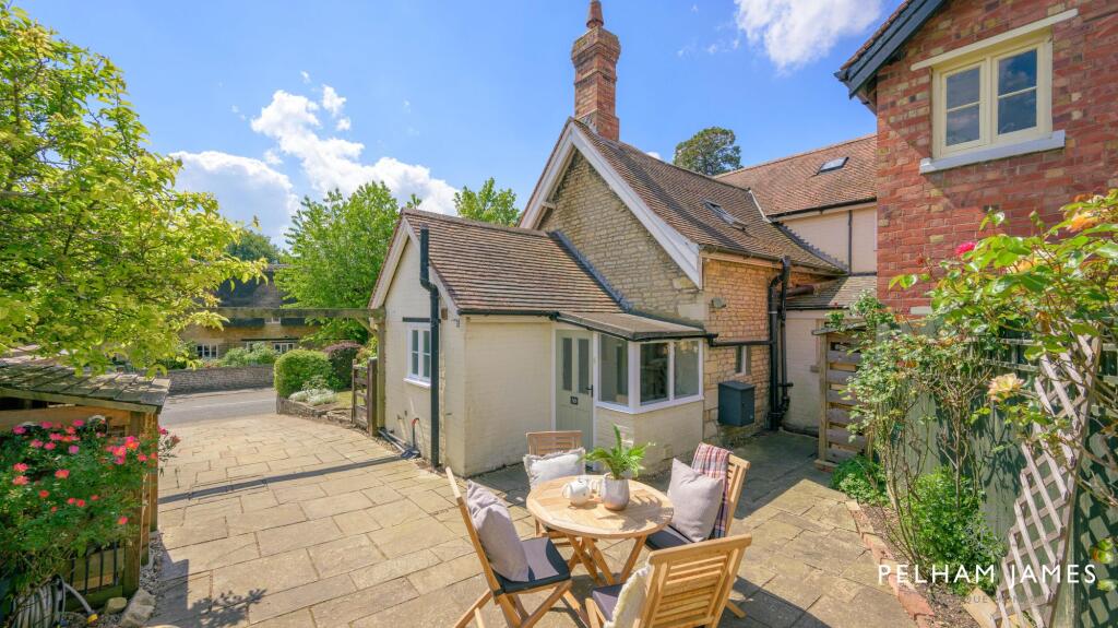 Terrace and Driveway, The Old Post Office, Empingham