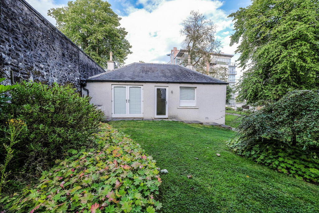 Rear of house