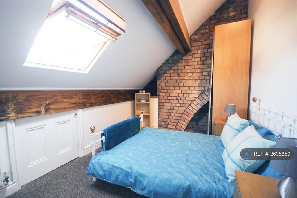 Stunning Attic Bedroom 5 With Exposed Brick