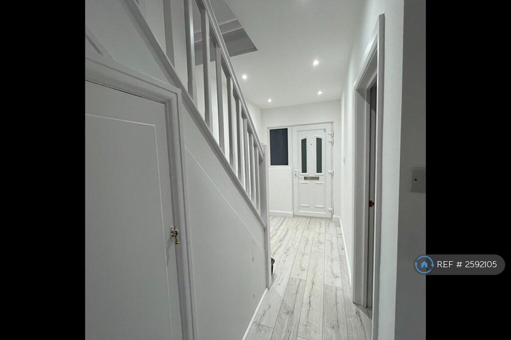 View From Kitchen To Hallway