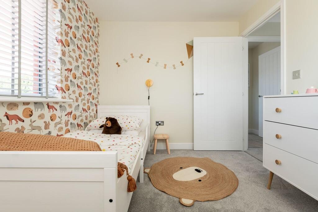 Children or guests can make good use of the space available