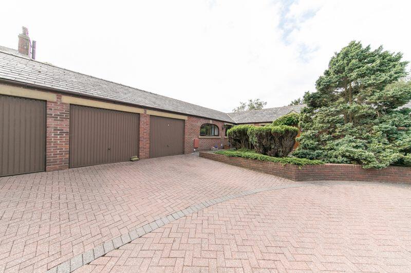 Double garage and off road parking