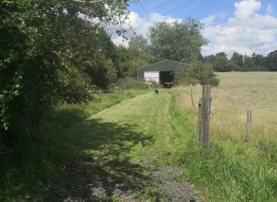 ACCESS ROAD TO BARN