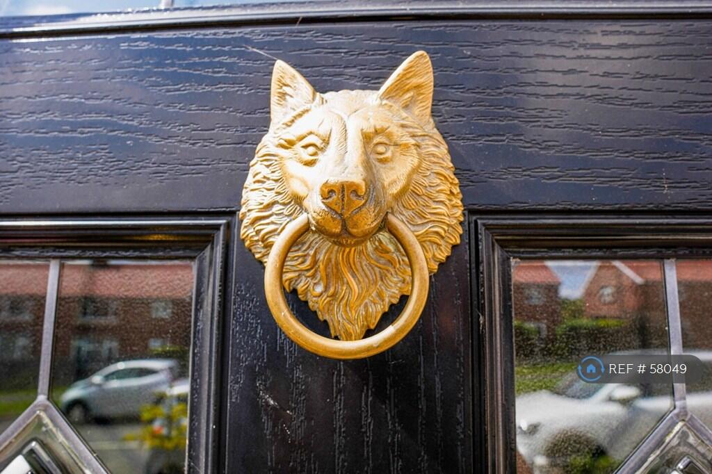 Wolf Door Knocker