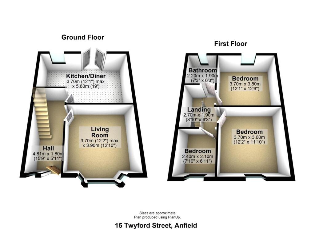 Twyford Street Floor plan