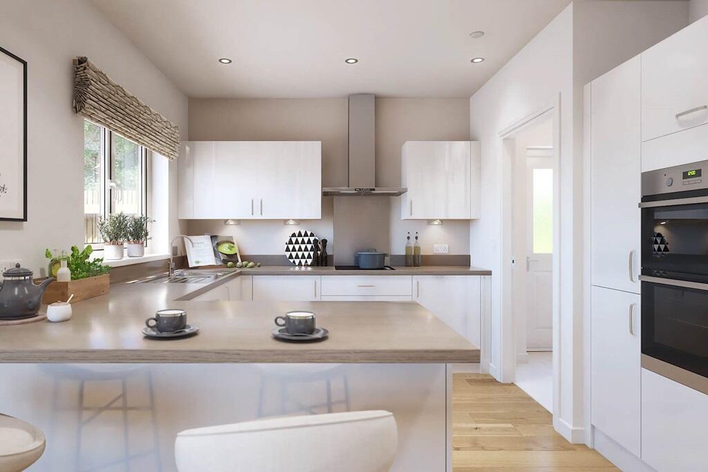 Dining kitchen is perfect for family living and socialising