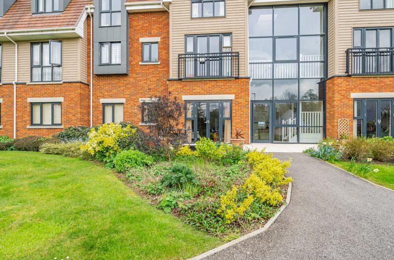 Patio view over gardens