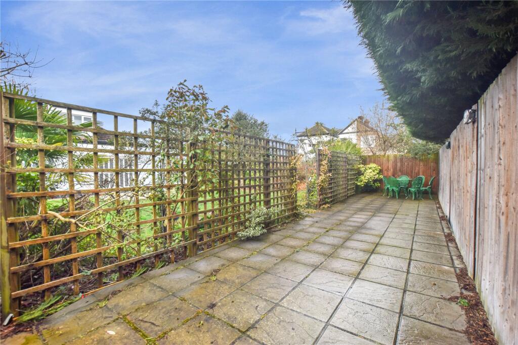 Rear Patio