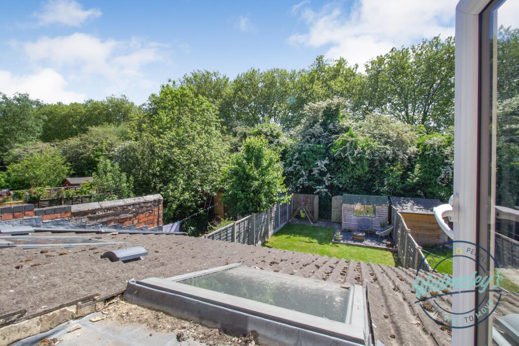 Open rear window and private gardens