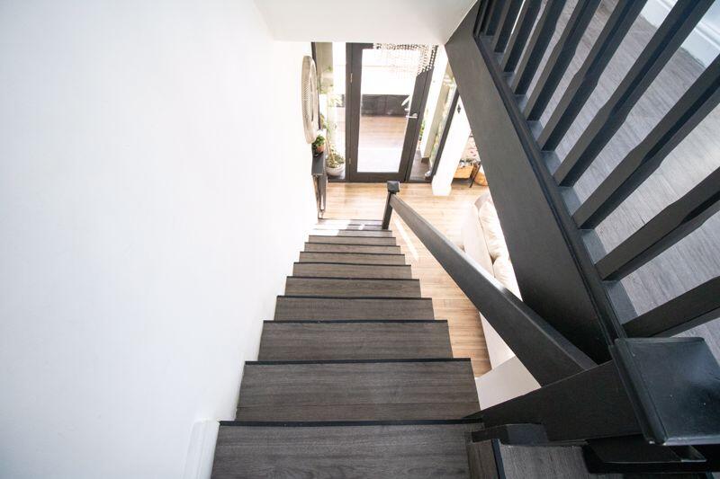 Stairwell to the upper floor