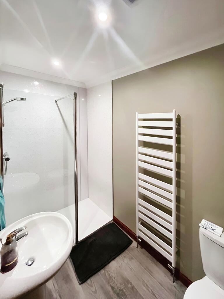 Downstairs shower room