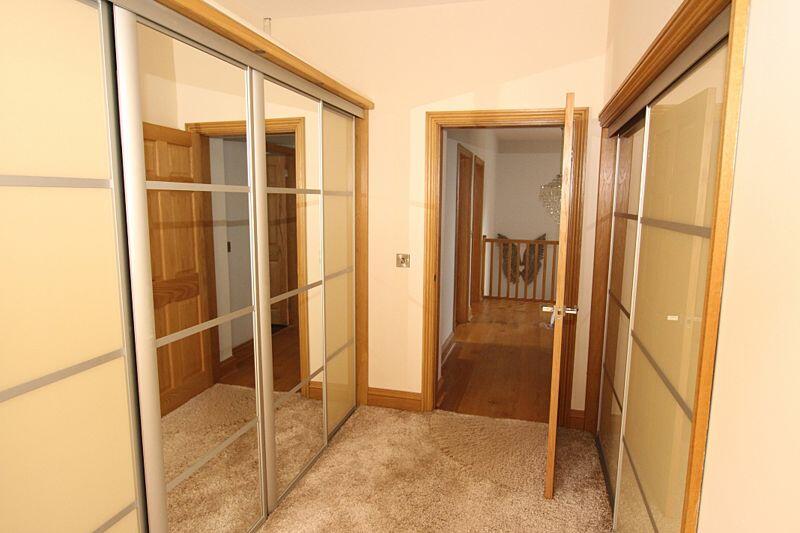 Master bedroom wardrobe area