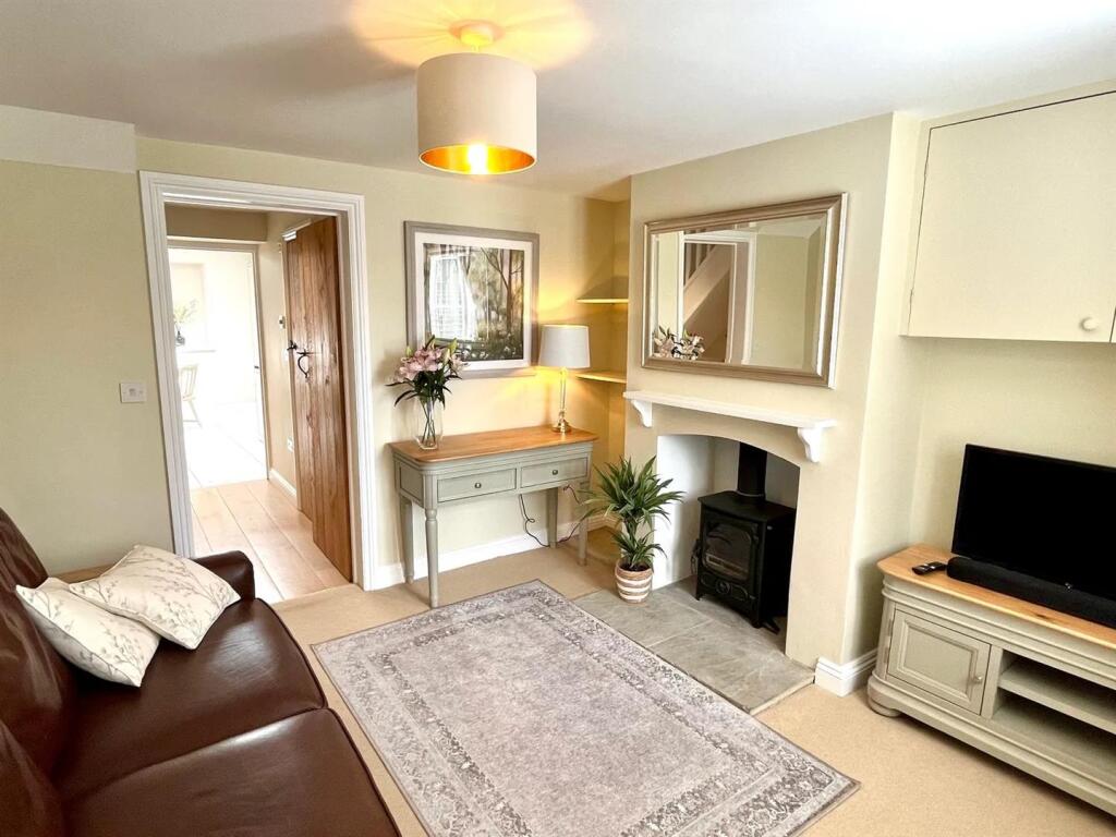 Looking into room