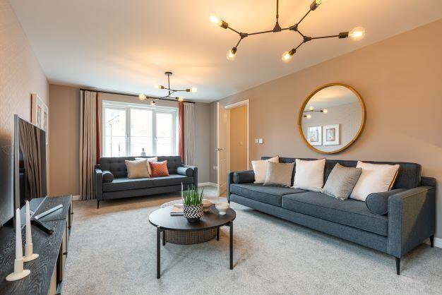 Cosy living room, ideal for family nights in