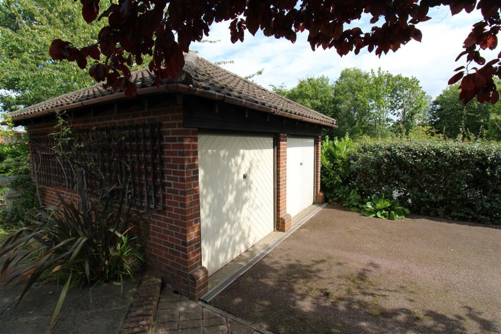 Double garage