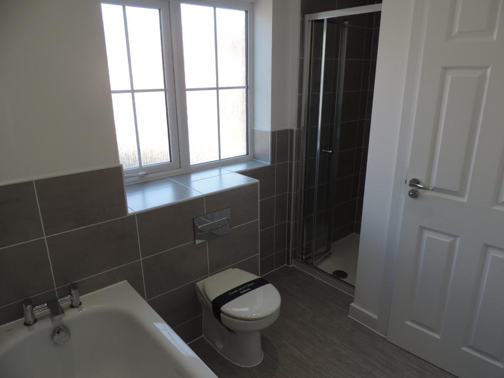 master bathroom with shower.