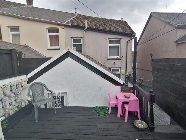 REAR OF THE PROPERTY