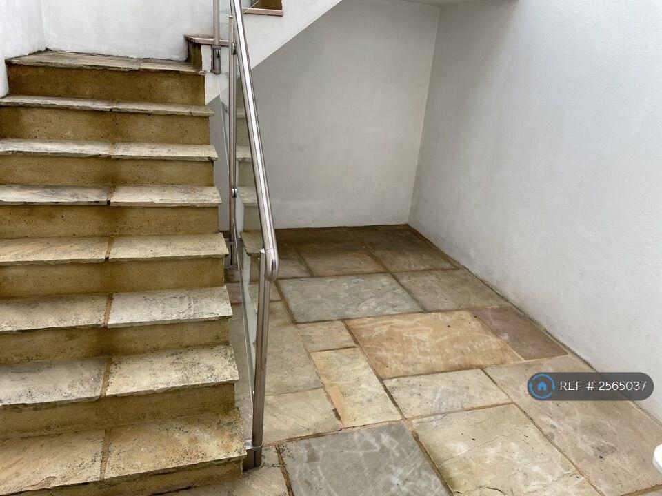 Stairs Leading To Upper Garden And Lower Patio