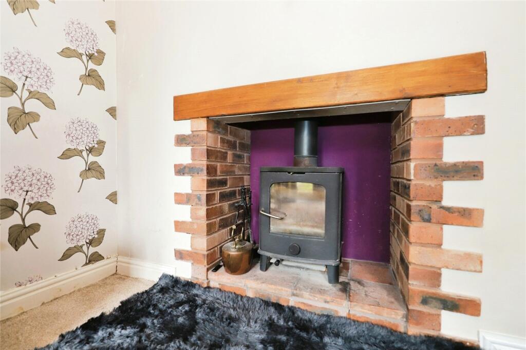 Log Burner In Snug