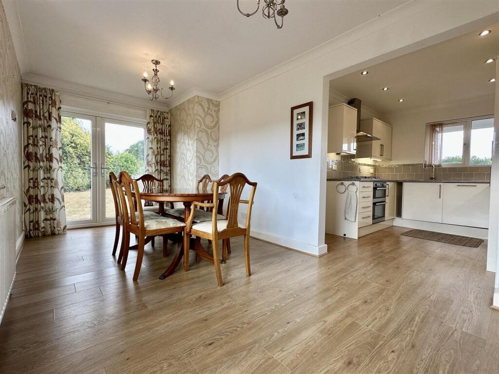 open-plan dining-kitchen