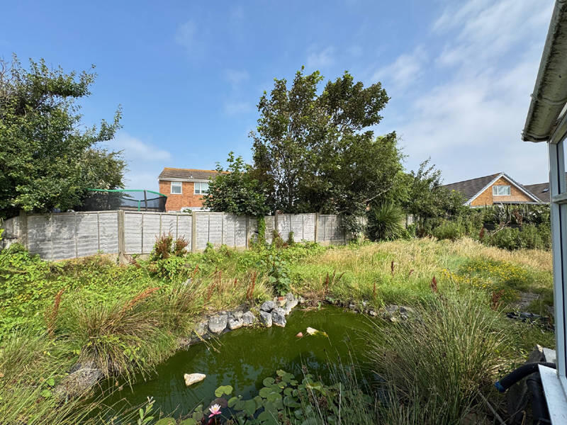 Rear of Property