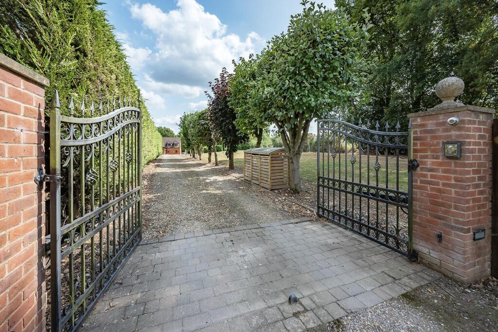 Gated driveway