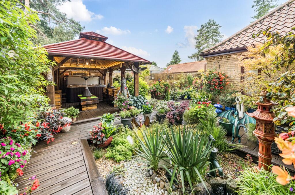 Rear garden