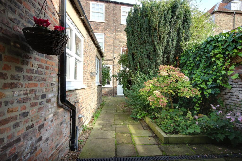 Rear of house from covered area