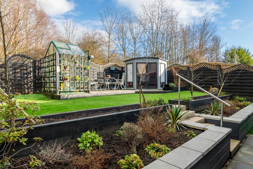 Rear garden